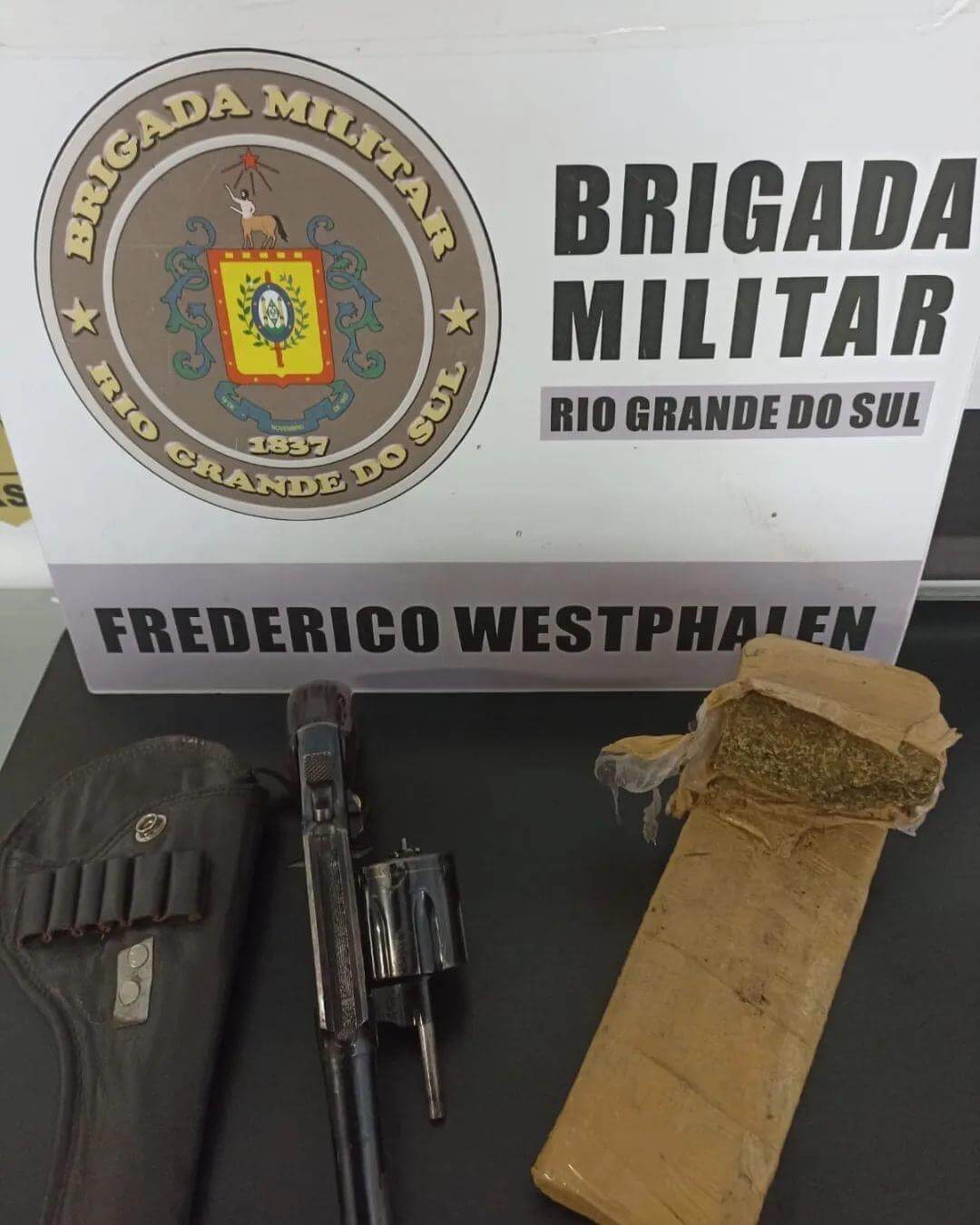 Capa Homem é preso por tráfico de drogas em Frederico Westphalen