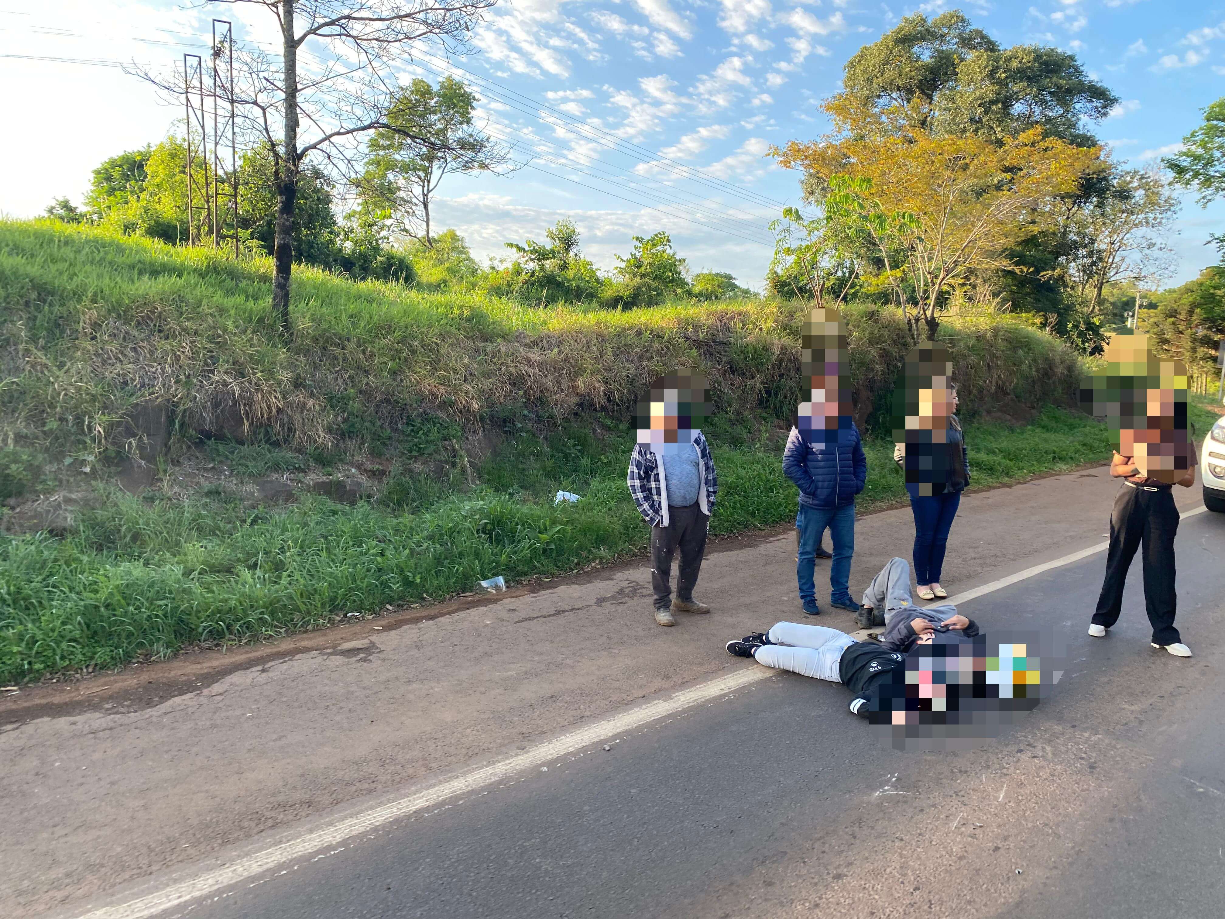 Capa Acidente na BR-386 deixa duas pessoas feridas em FW