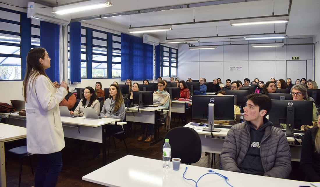 Capa Professores do Ensino Médio participaram de encontro no Campus da UFSM em Frederico Westphalen