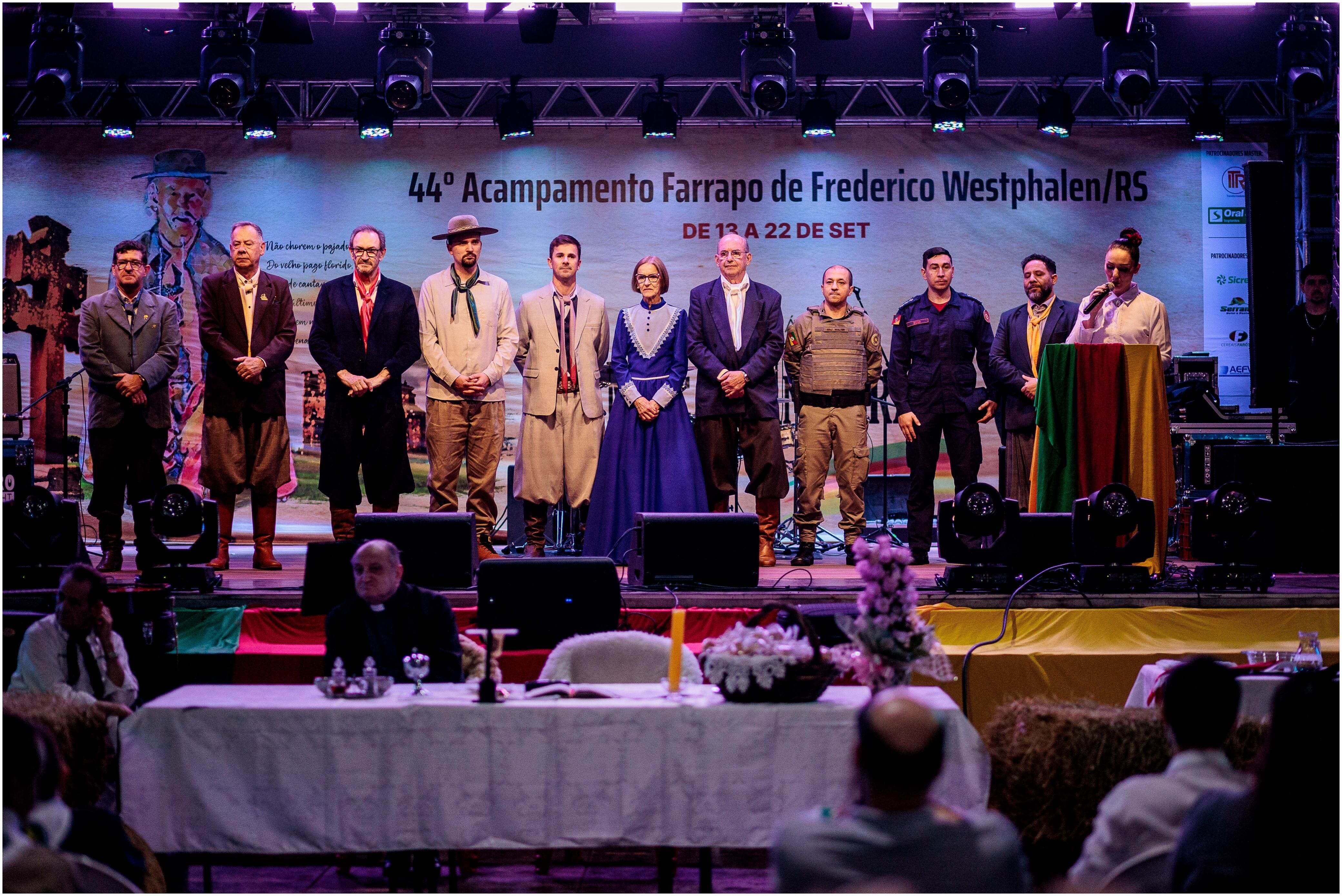 Capa 44ª edição do Acampamento Farrapo de Frederico Westphalen é aberta