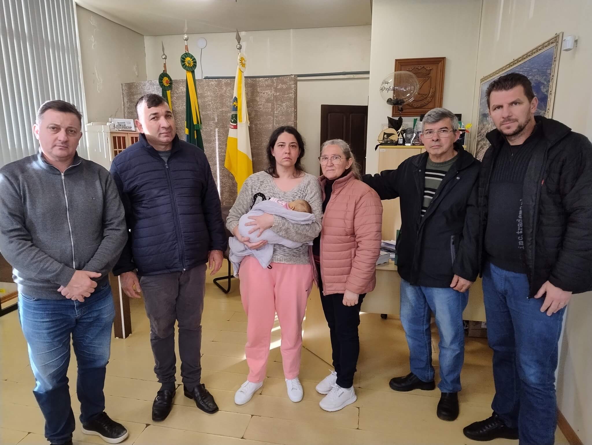 Capa Família da pequena Sofia, de Três Passos, realiza campanha por transplante de uma fração de fígado