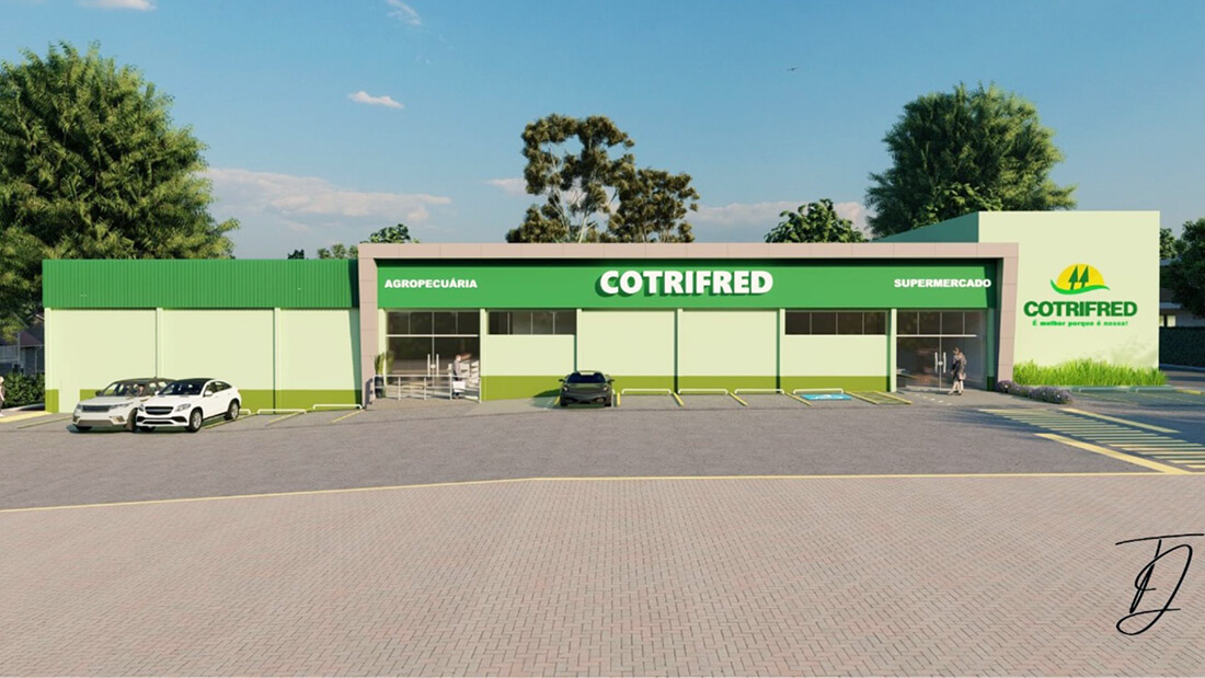 Capa Cotrifred irá reinaugurar unidade em Vista Alegre com Supermercado e Loja Agropecuária
