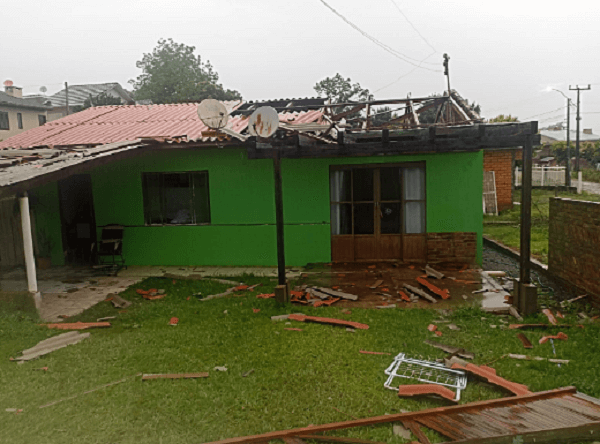 Capa Municípios do Oeste Catarinense são afetados pelo temporal