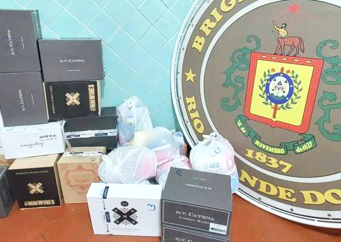 Capa Brigada Militar realiza prisão e apreende produtos de origem estrangeira em Três Passos