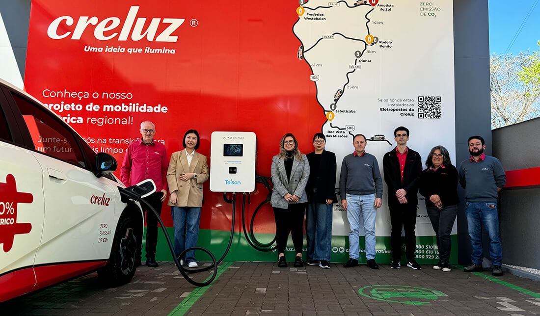 Capa Missão chinesa de tecnologia visita a Creluz