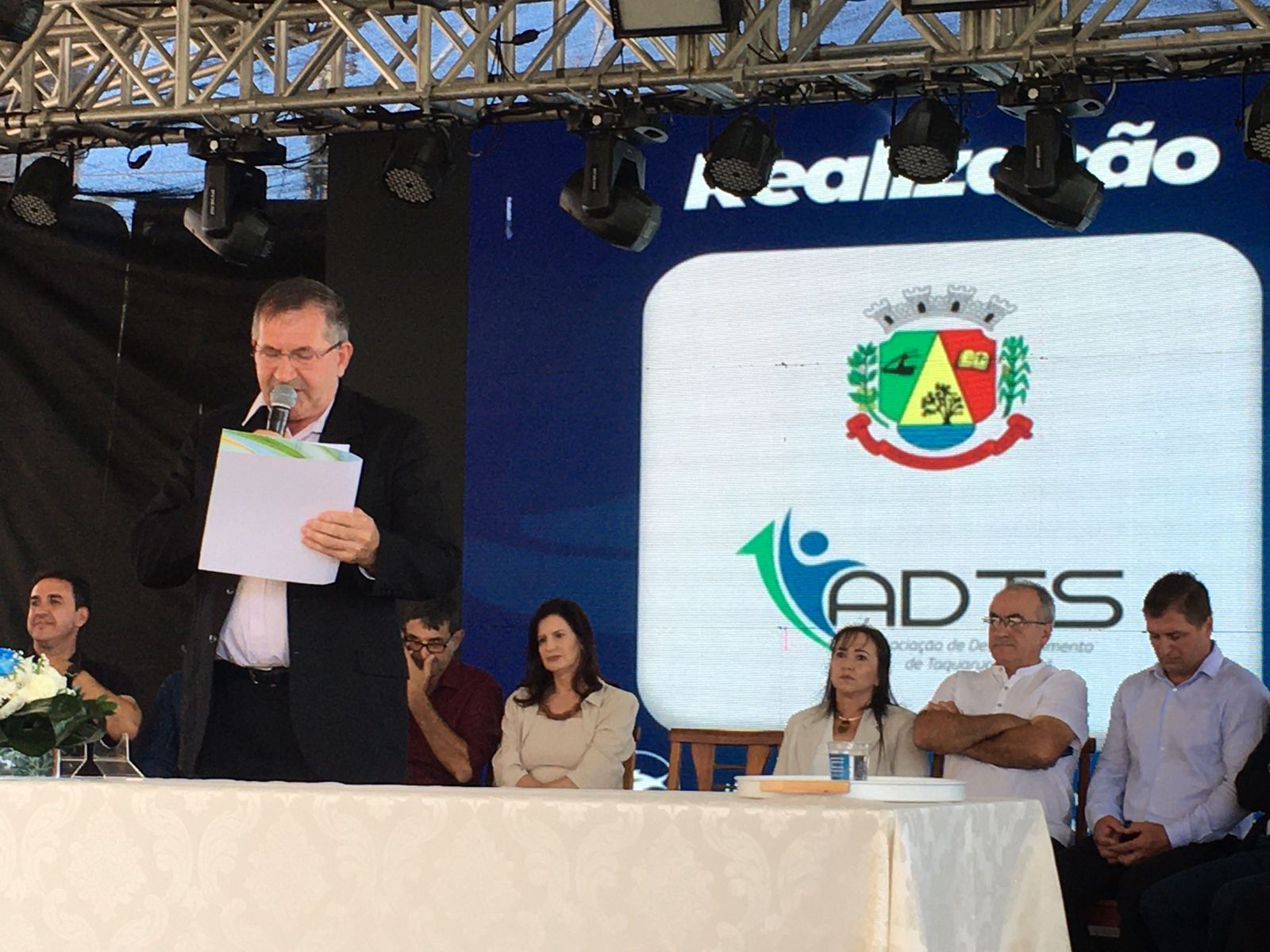 Capa  Aberta oficialmente a 14ª edição da Feira do Peixe de Taquaruçu do Sul