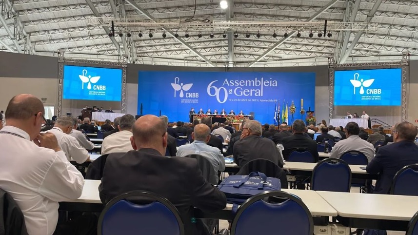 Capa Começa a 60ª Assembleia Geral dos bispos do Brasil em Aparecida