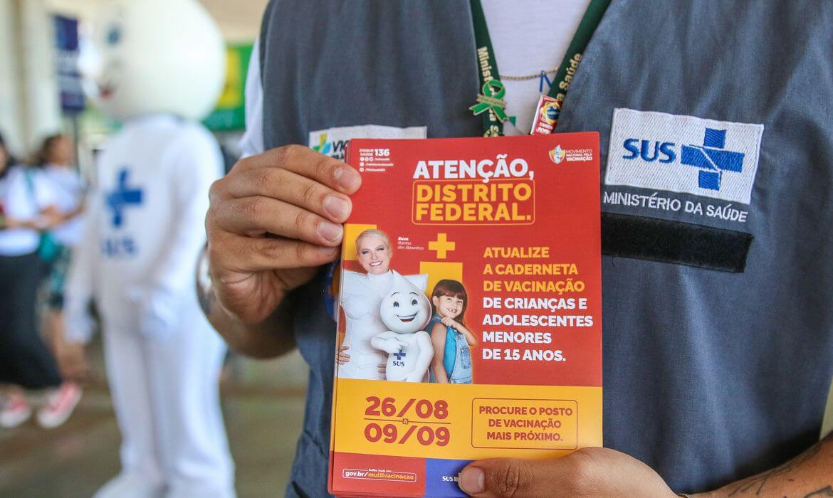 Capa Campanha busca ampliar vacinação de crianças e adolescentes