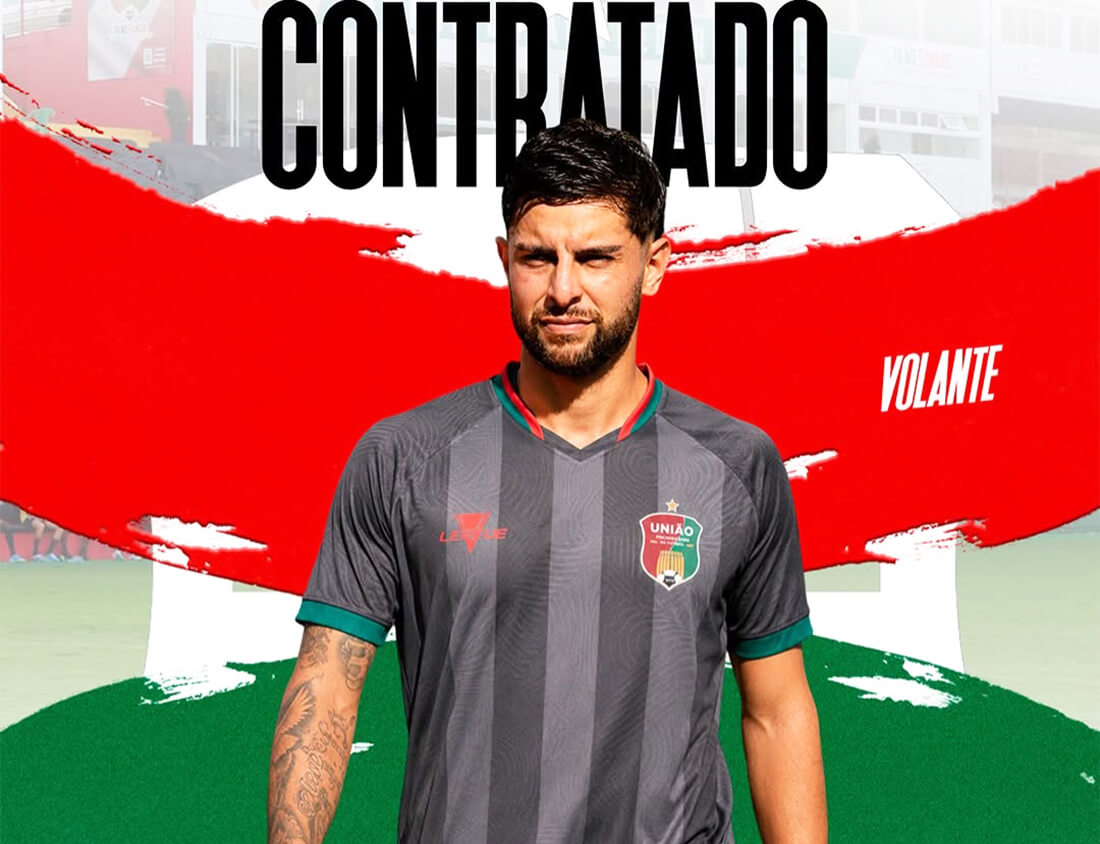 Capa União Frederiquense anuncia contratação do volante Uesley Gaúcho