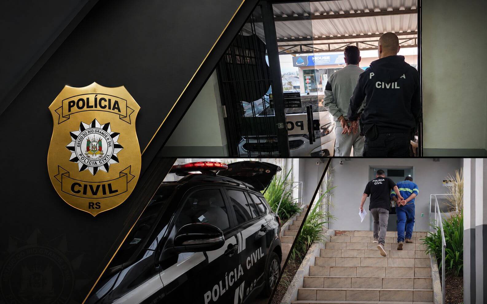 Capa Polícia Civil cumpre mandados de prisão em Frederico Westphalen e Vicente Dutra