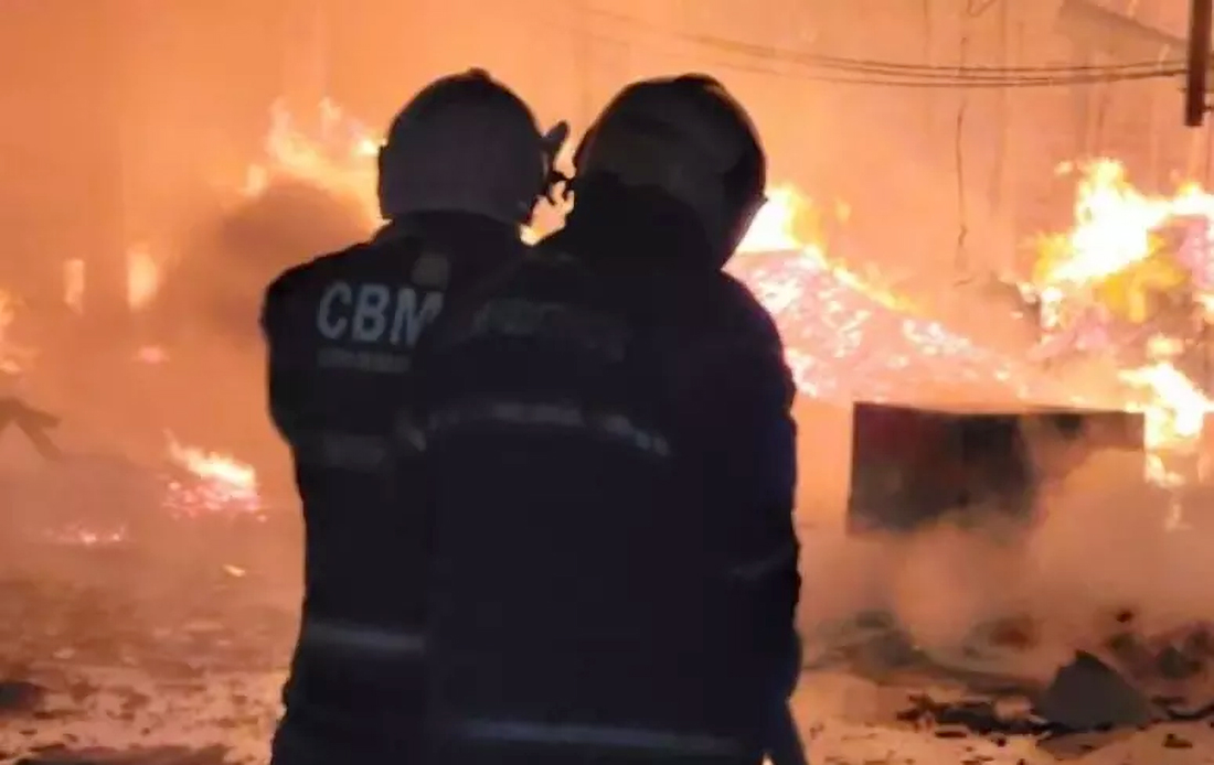 Capa Incêndio em Viamão resulta na morte de homem de 39 anos