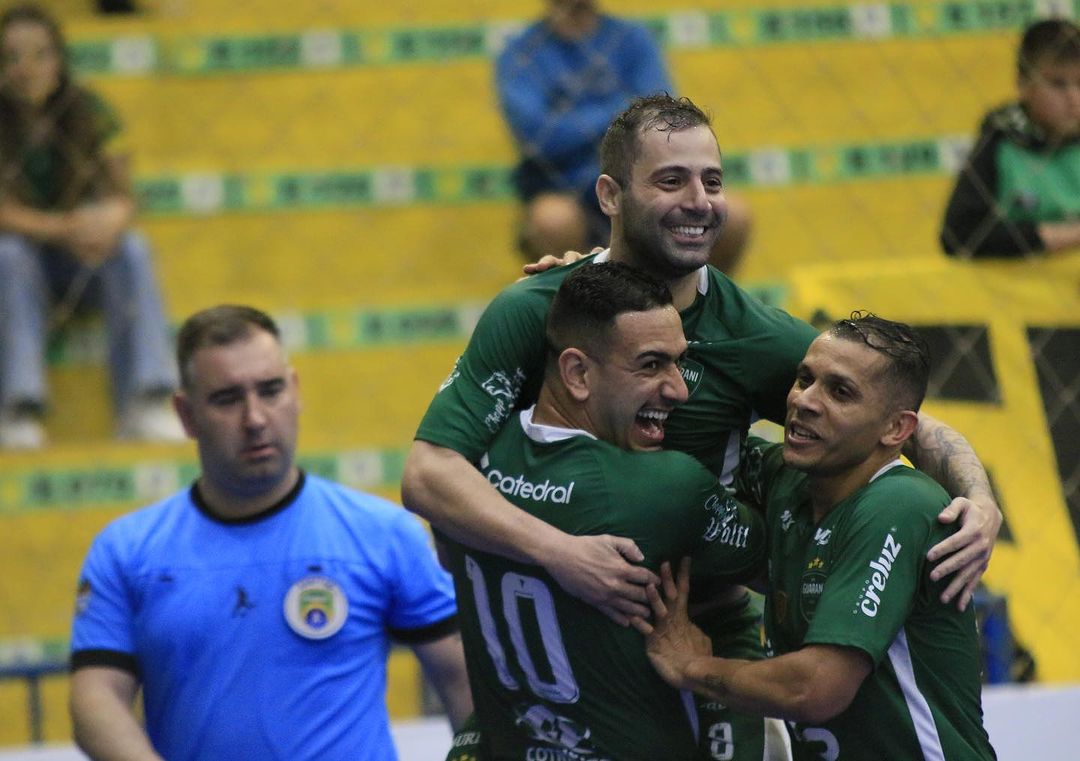 Capa Guarani Futsal deixa escapar vitória diante da Assoeva