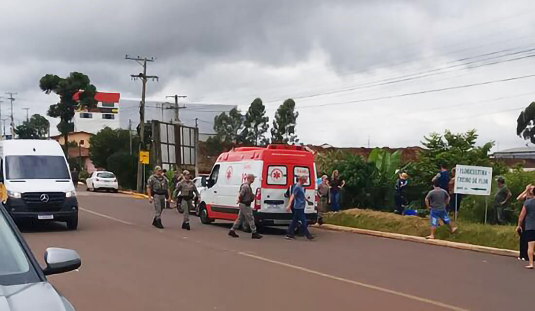 Capa Homem é morto com tiro na cabeça após desembarcar de ônibus em Erechim
