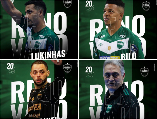 Capa Guarani anuncia ‘pacotão’ de reforços