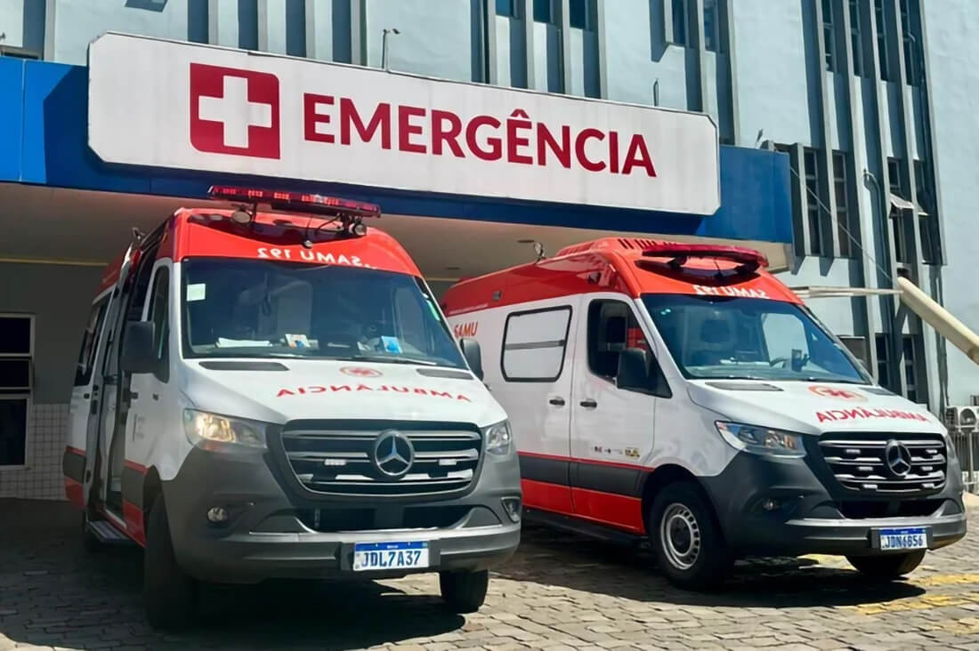 Capa Emergência do HSVP de Passo Fundo opera com restrições por superlotação de 150%