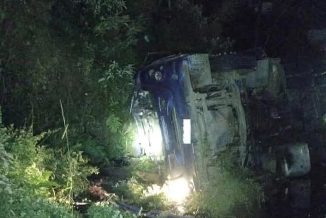 Capa Motorista de caminhão de Palmitinho morre em acidente na BR-470, em Santa Catarina