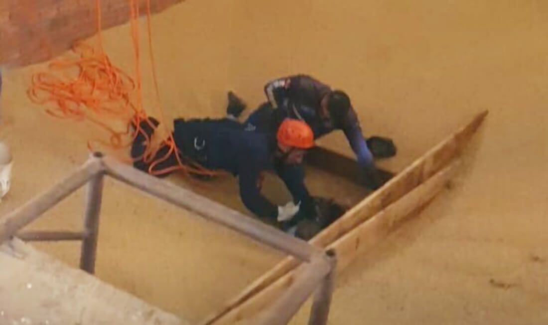 Capa Trabalhador é resgatado após ser “engolido” por soja no RS