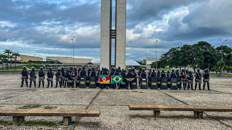 Capa Militares do RS completam dez dias de missão em Brasília