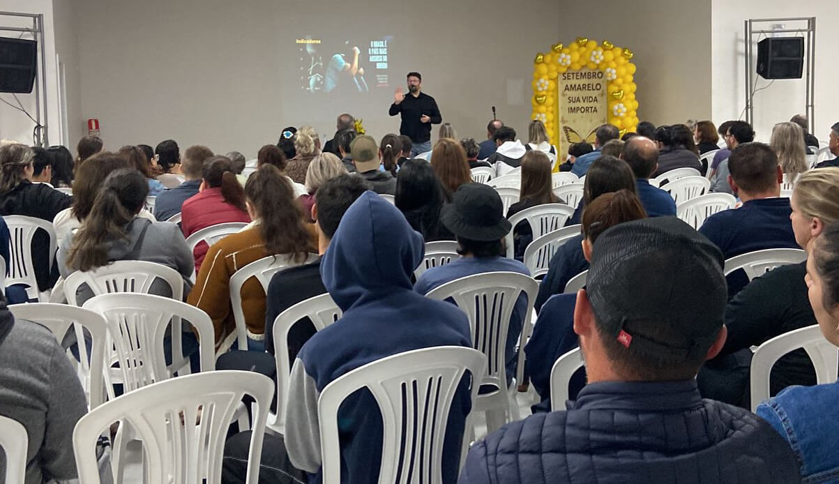 Capa Palmitinho promove palestra sobre saúde mental para a comunidade