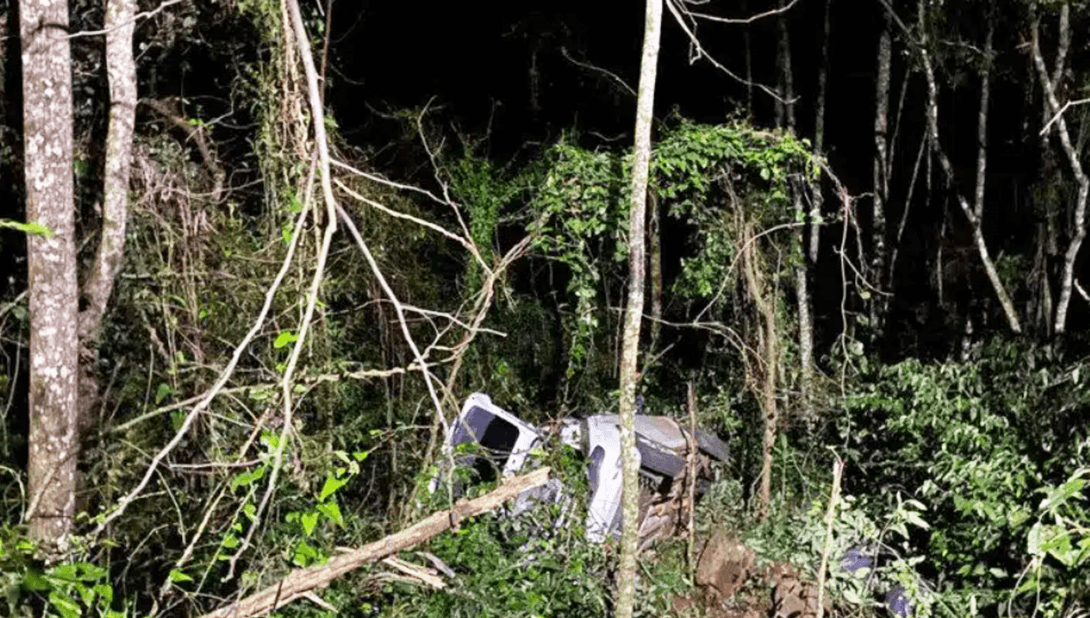 Capa Cinco pessoas ficam feridas em acidente na BR-158, em Panambi