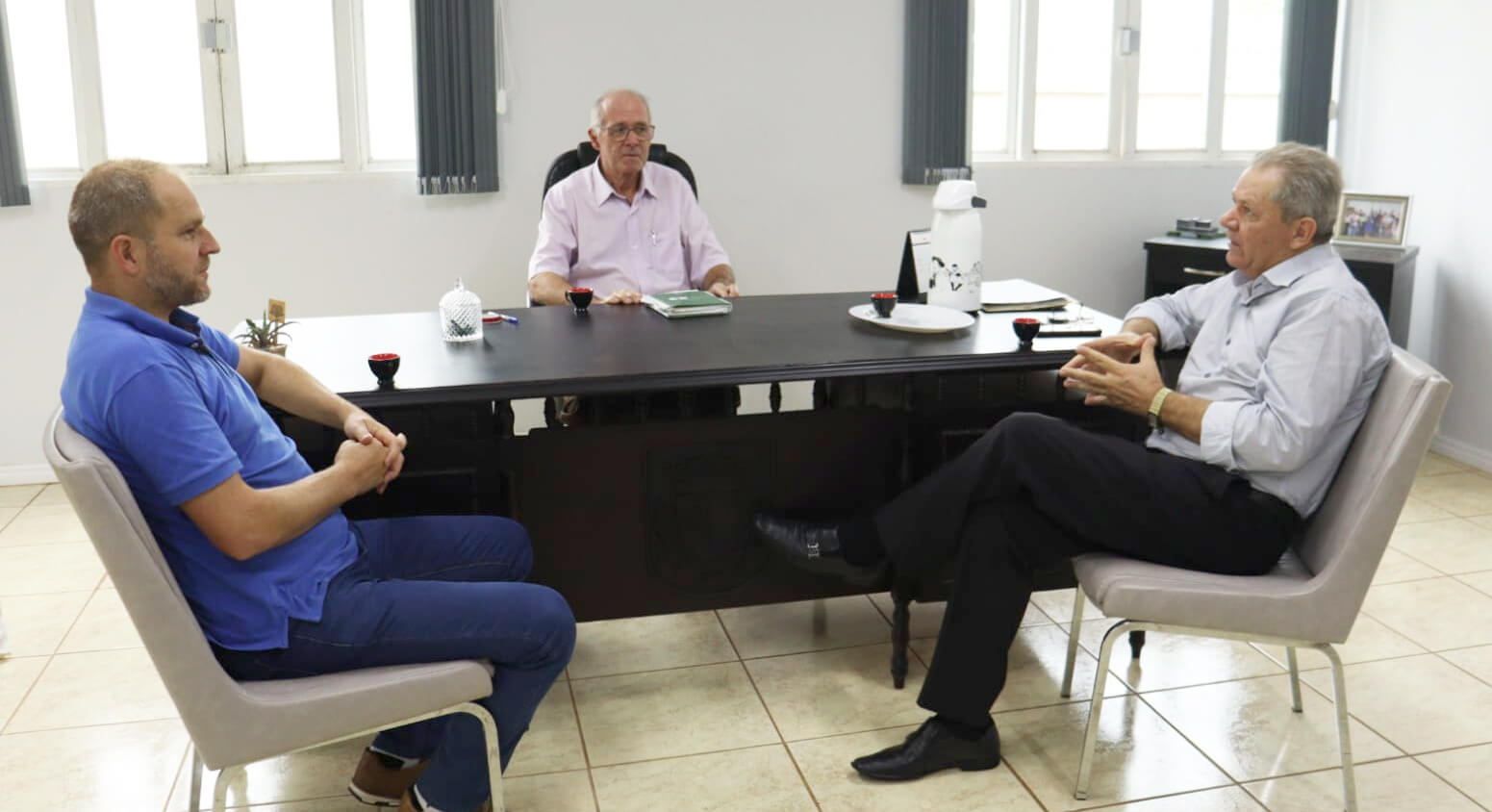 Capa Prefeitos firmam parceria para pavimentação asfáltica entre Boa Vista do Buricá e Humaitá