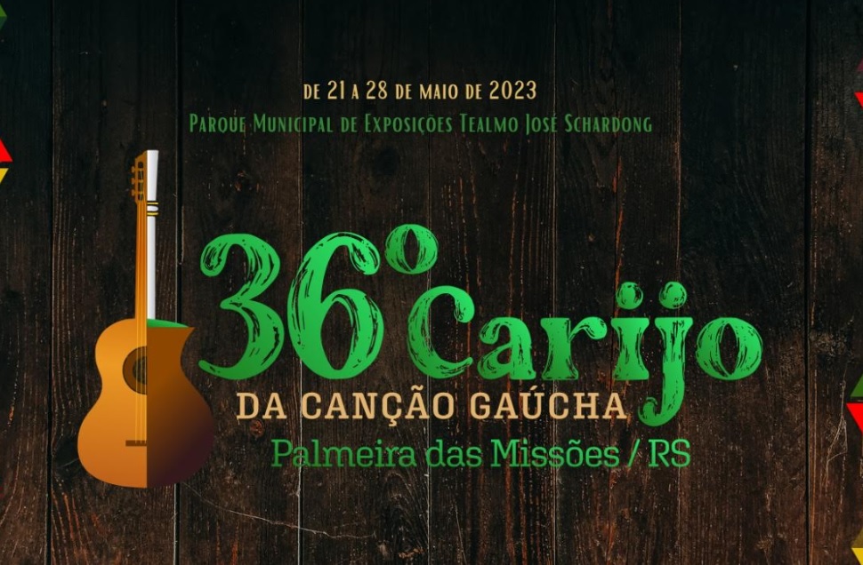 Capa 36º Carijo da Canção Gaúcha tem lançamento em Porto Alegre