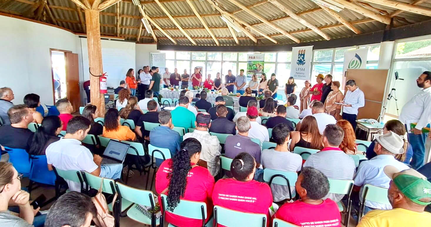 Capa Oficina para ampliar acesso ao Programa de Aquisição de Alimentos foi realizada em Palmeira das Missões