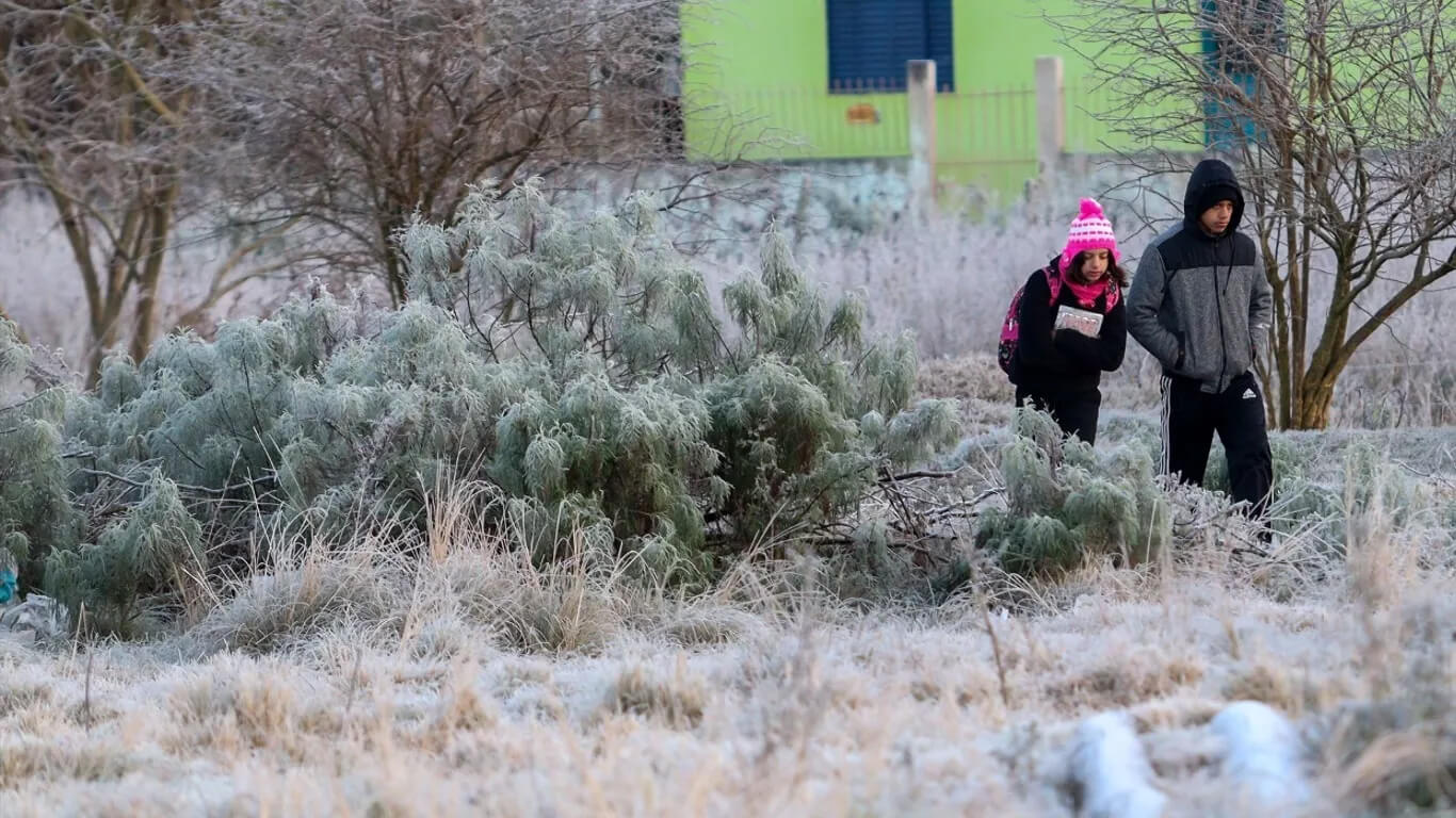 Capa Onda de frio atinge o seu máximo com -9ºC no Rio Grande do Sul