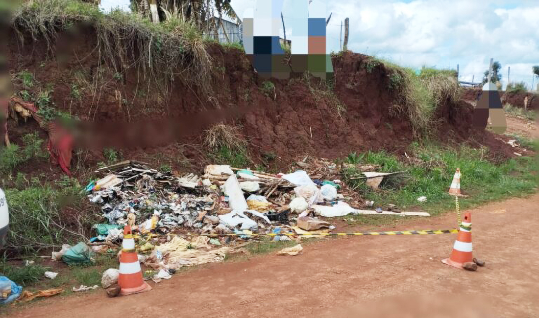 Capa Feto humano é localizado em meio ao lixo em Palmeira das Missões
