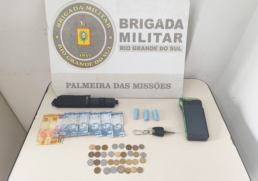 Capa Homem é preso por tráfico de drogas em Palmeira das Missões
