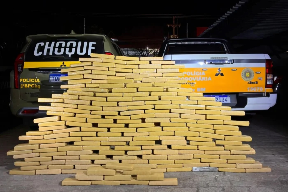 Capa Perseguição na BR-285 termina com homem preso e apreensão de 173 quilos de maconha em Passo Fundo