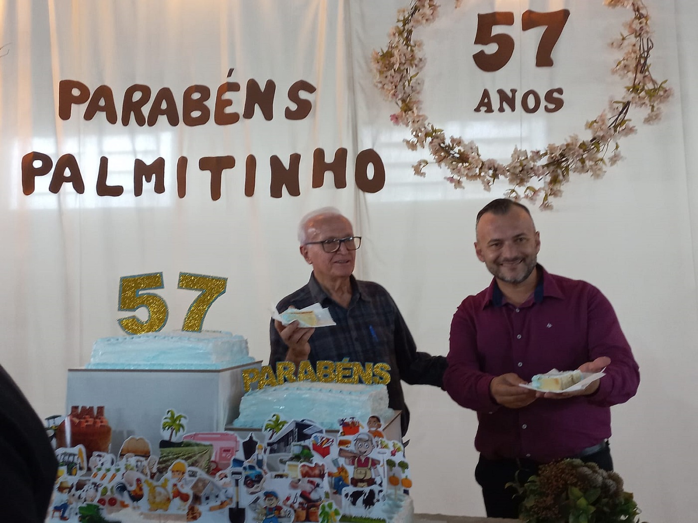 Capa Palmitinho: Festa popular marca às comemorações dos 57 anos