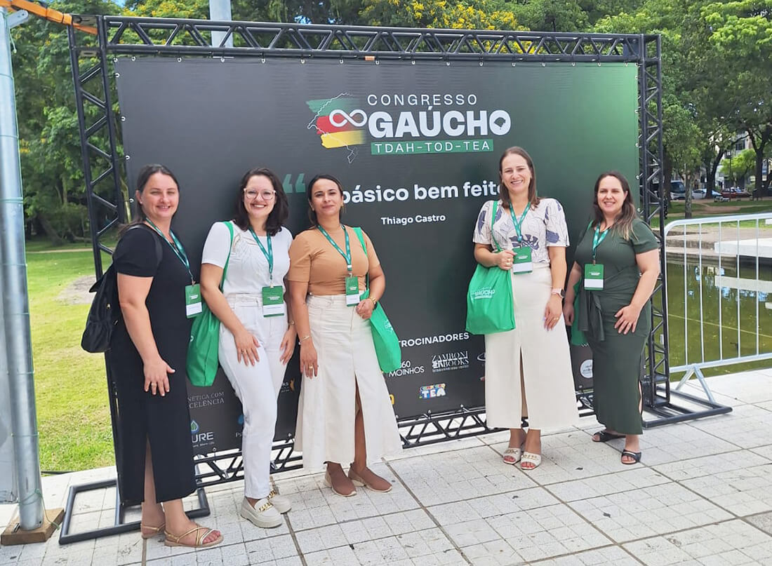 Capa Profissionais da educação de Rodeio Bonito participam do Congresso Gaúcho TDAH TOD e TEA
