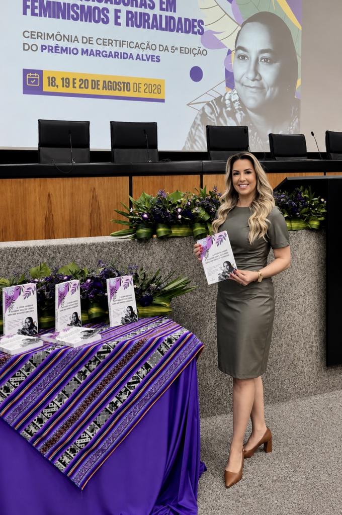 Capa Professora da UFSM em Palmeira das Missões recebe prêmio nacional por pesquisa sobre mulheres rurais