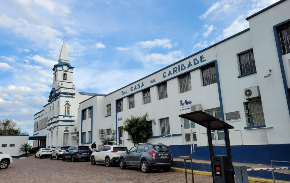 Capa Gestante de Crissiumal é transferida em voo aeromédico para a Santa Casa de Bagé