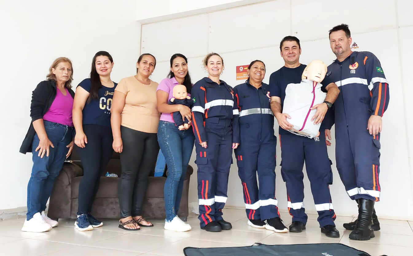 Capa Equipe da SAMU de Seberi realiza palestra de primeiros socorros para escola de educação infantil