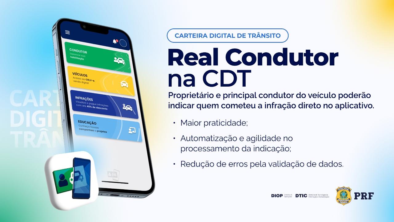 Capa PRF lança novo serviço para identificação de condutor infrator via aplicativo de trânsito