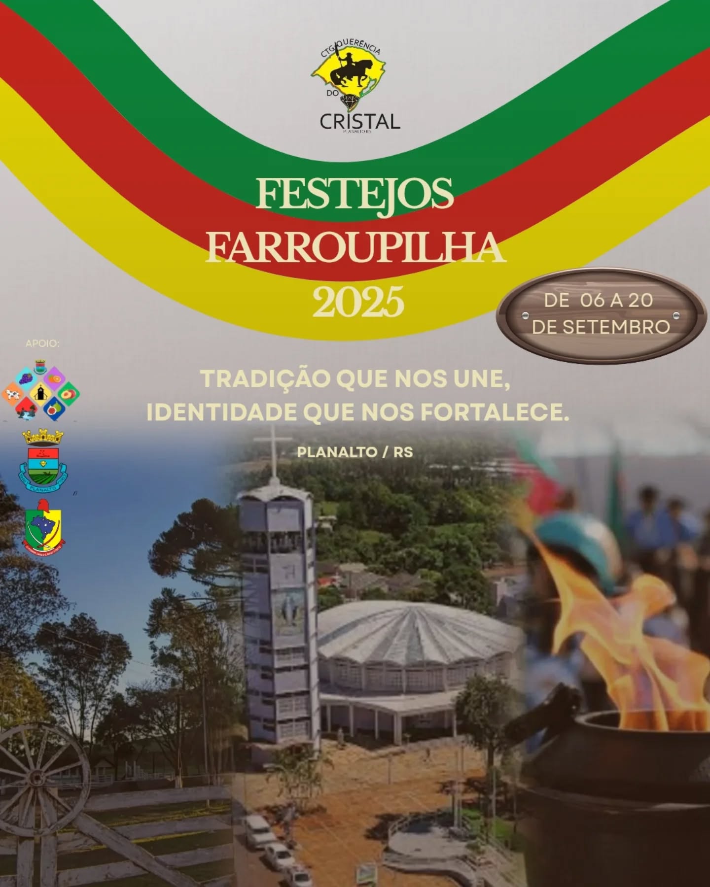 Capa Planalto lança programação oficial da Semana Farroupilha 2025