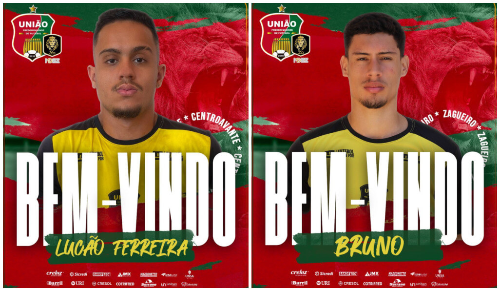 Capa Mais um centroavante e zagueiro são anunciados pelo União Frederiquense