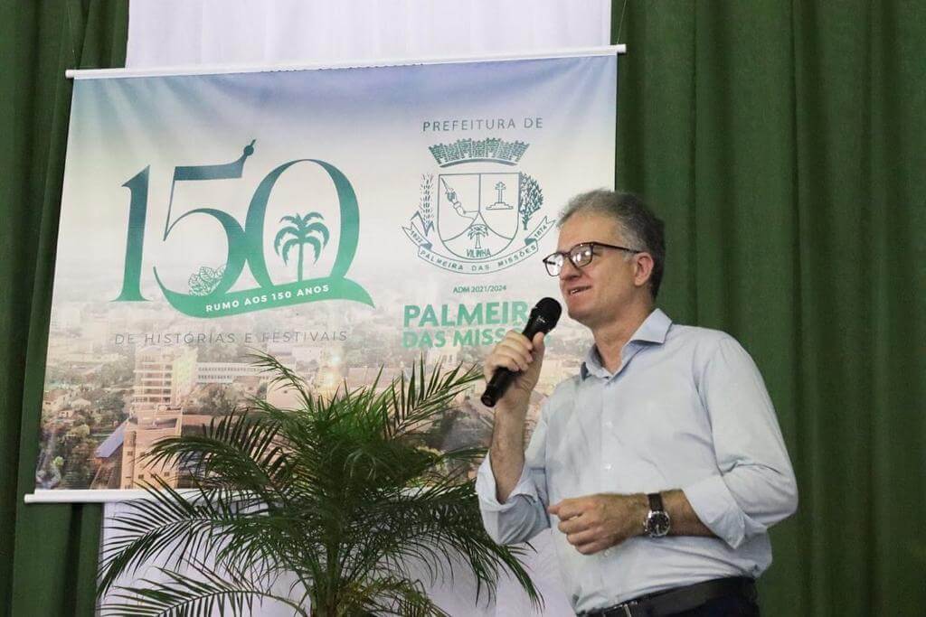 Capa Palmeira das Missões: lançada marca comemorativa alusiva aos 150 anos do município