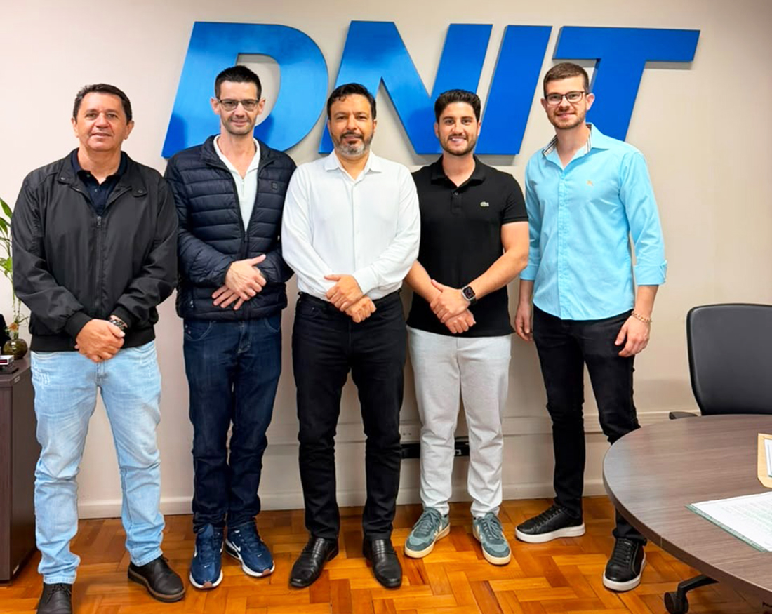 Capa Vereadores de Frederico Westphalen protocolam demandas de infraestrutura junto ao DNIT