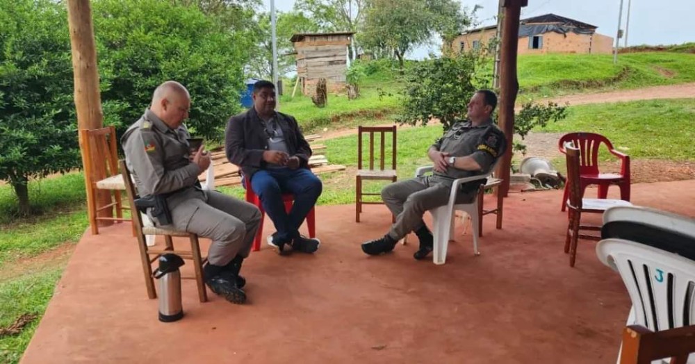 Capa Redentora: CRPO FNO e 7°BPM se reuniram com lideranças da TI Guarita