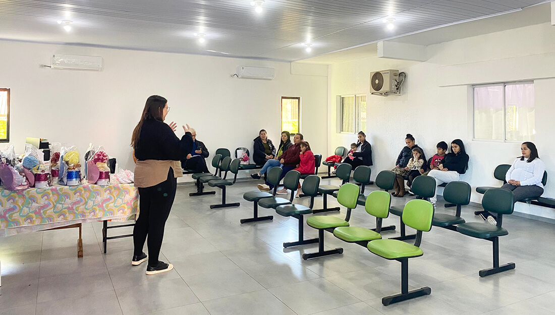 Capa Grupo de Gestantes de Coronel Bicaco encerra semestre com foco em amamentação