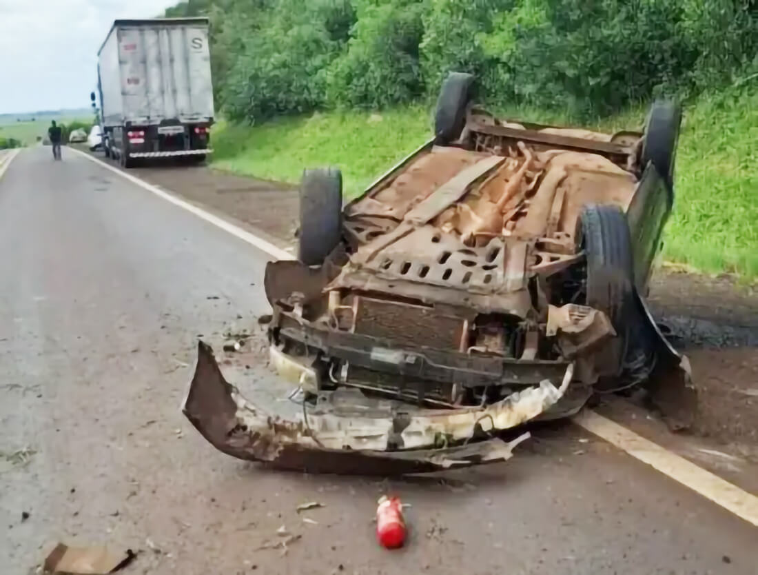 Capa Acidente na BR-285 resulta na morte de homem de Três de Maio