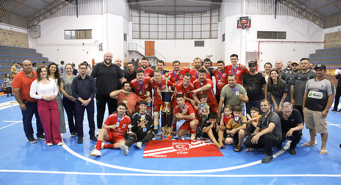 Capa Serrano é campeão municipal de futsal em Rodeio Bonito