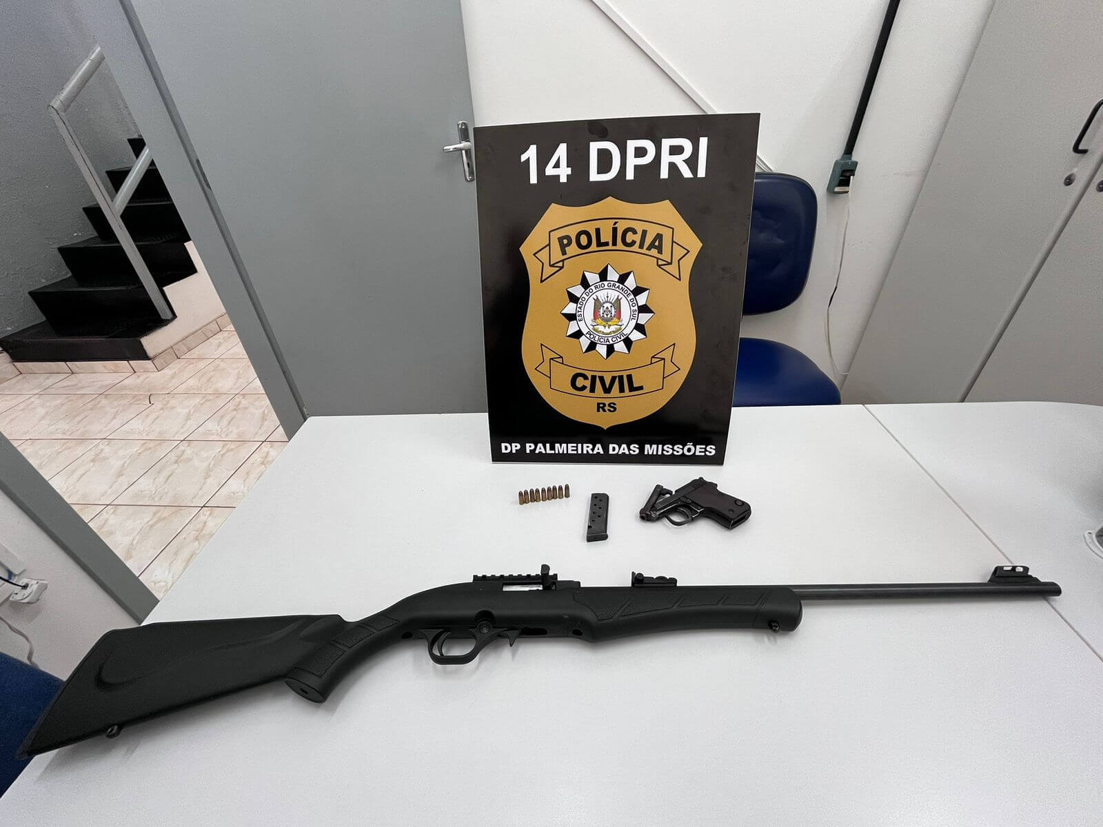 Capa Polícia Civil cumpre mandado de busca em Palmeira das Missões