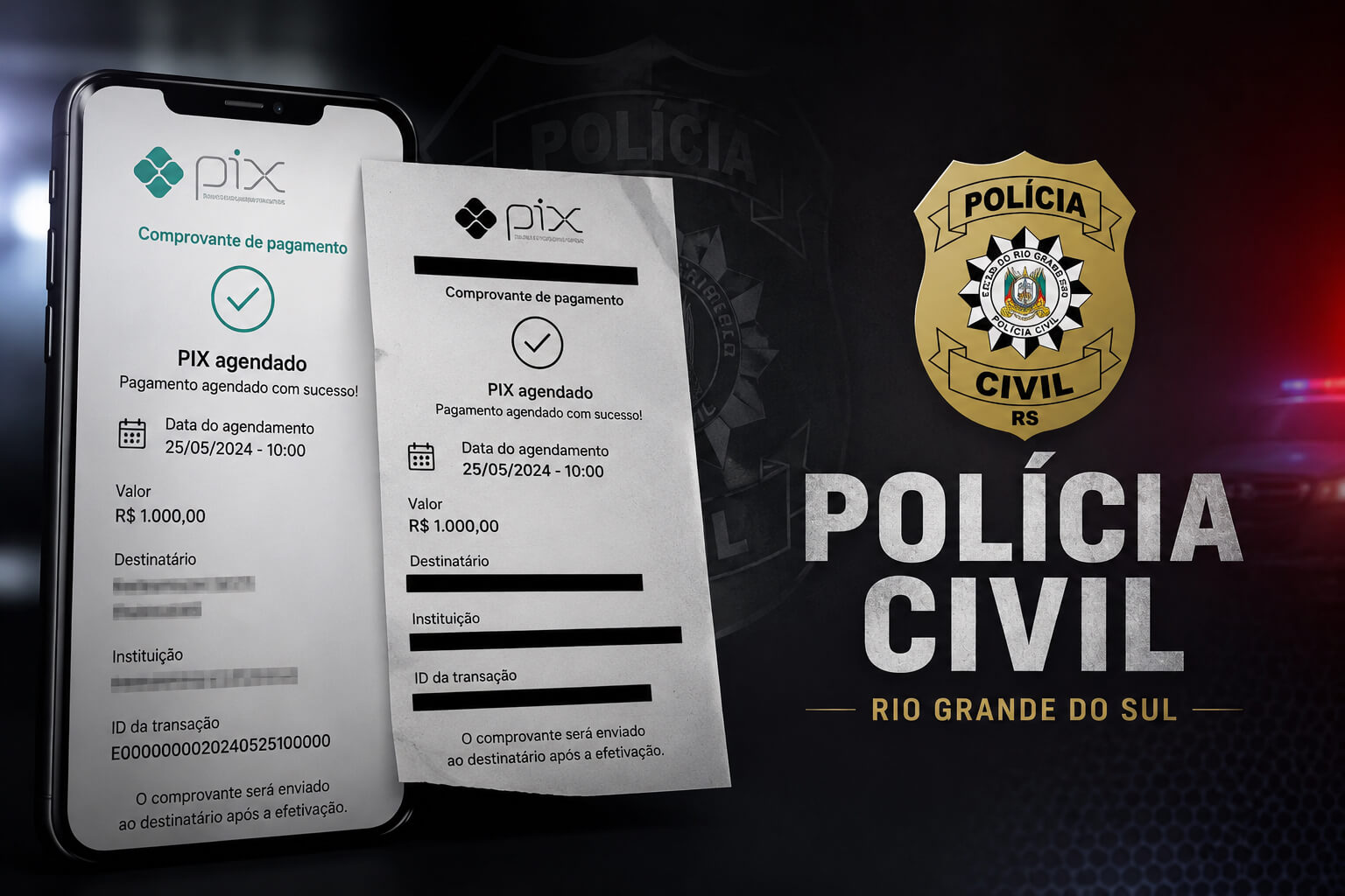 Capa Polícia Civil prende mulher em flagrante e recupera mercadorias em Tenente Portela