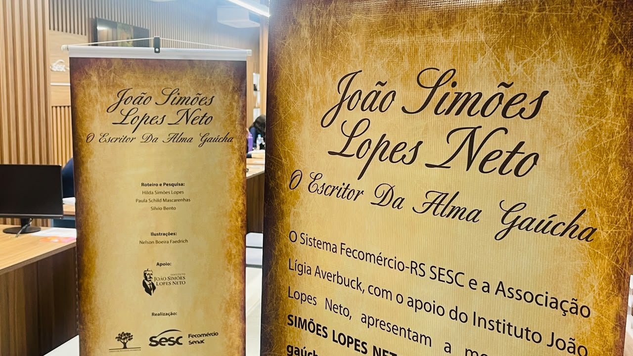 Capa Sesc Frederico Westphalen recebe mostra sobre João Simões Lopes Neto