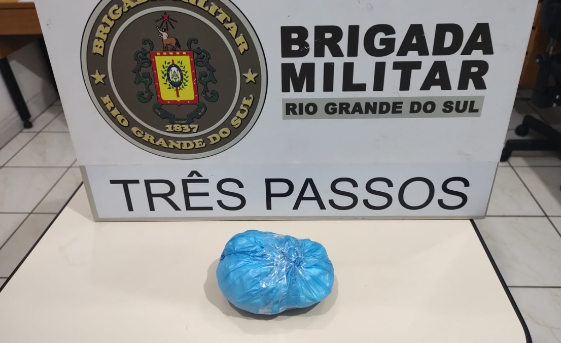 Capa Três Passos: menores infratores são apreendidos portando cocaína