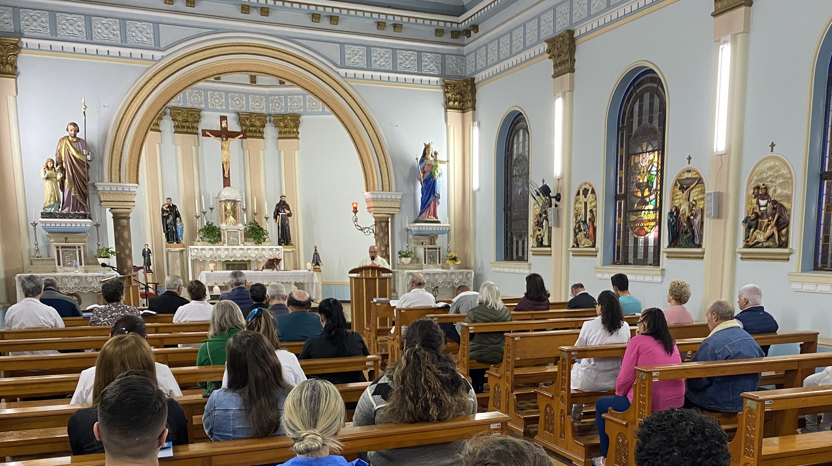 Capa Missa homenageia patrono do HSVP